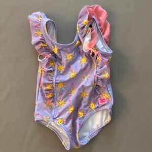 NWOT NEW Ruffle Butts RuffleButts Waterfall One Piece swimsuit 6-12m 6-12mo